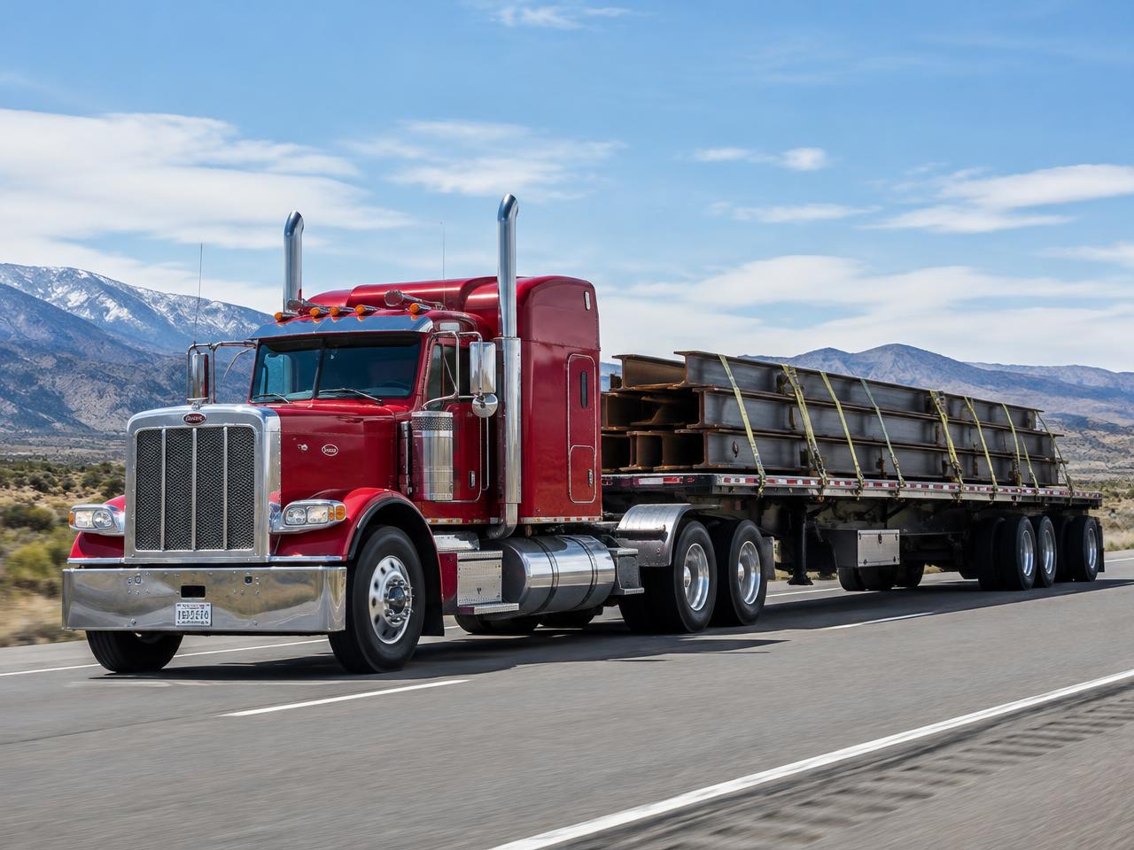 Flatbed truck